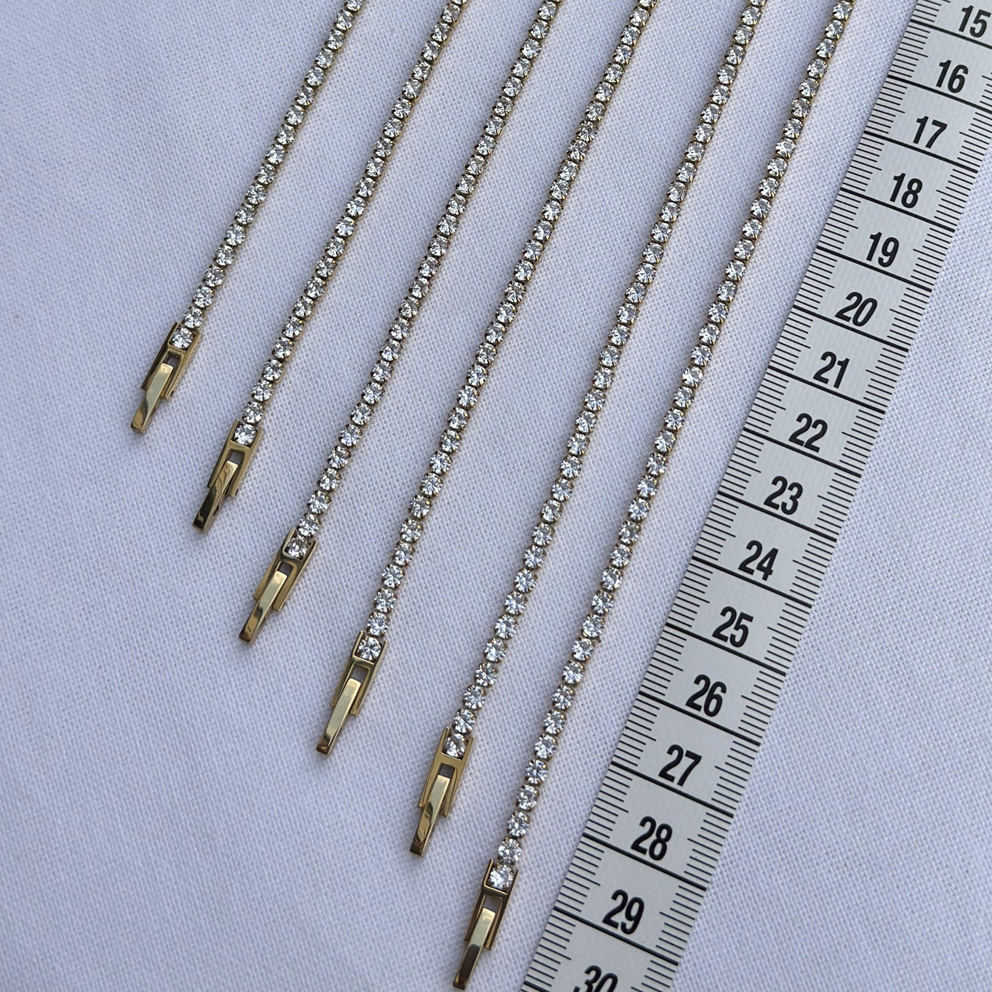 Guide til - Tennis Krystal Armbånd