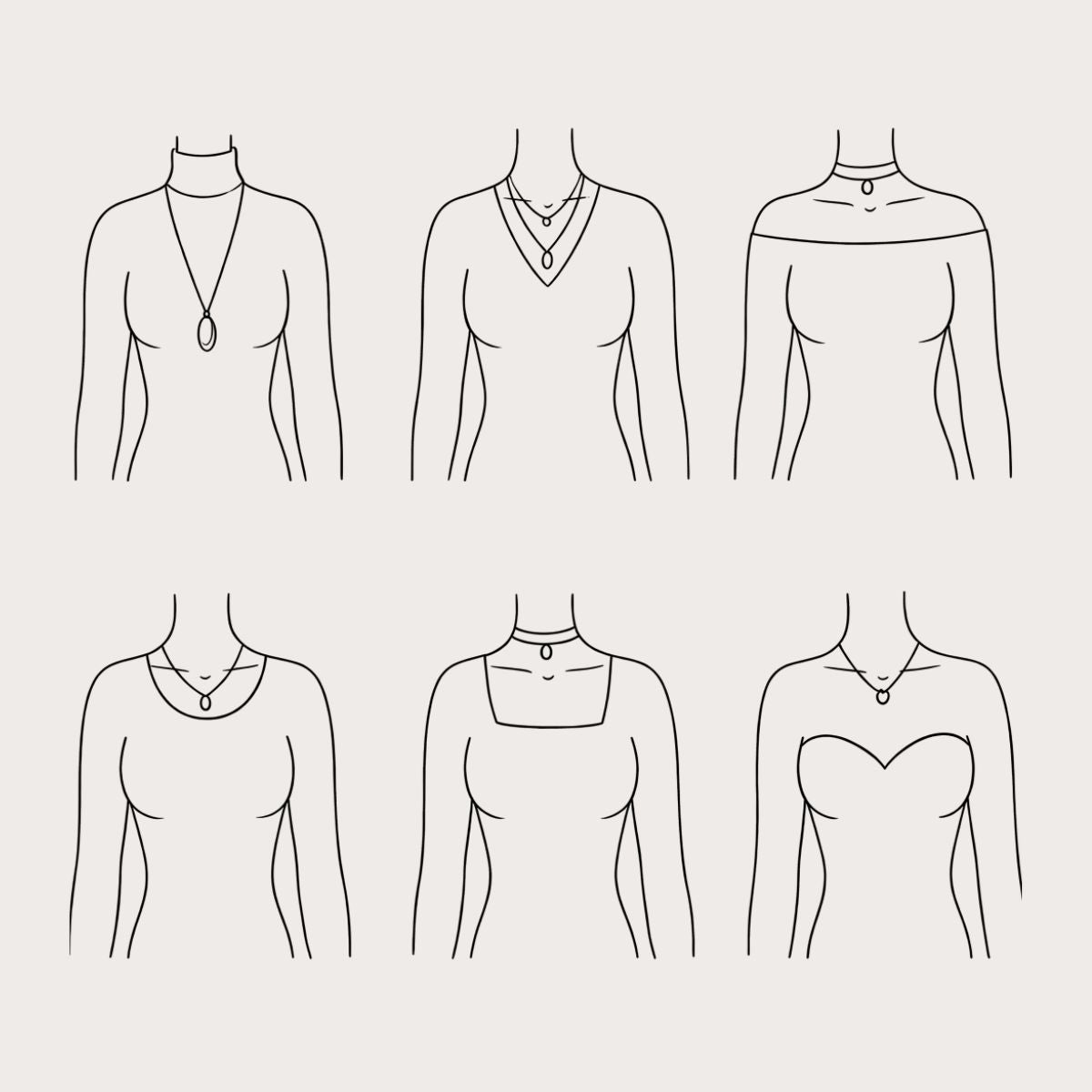 Hemmeligheden bag halskæder der altid ser godt ud