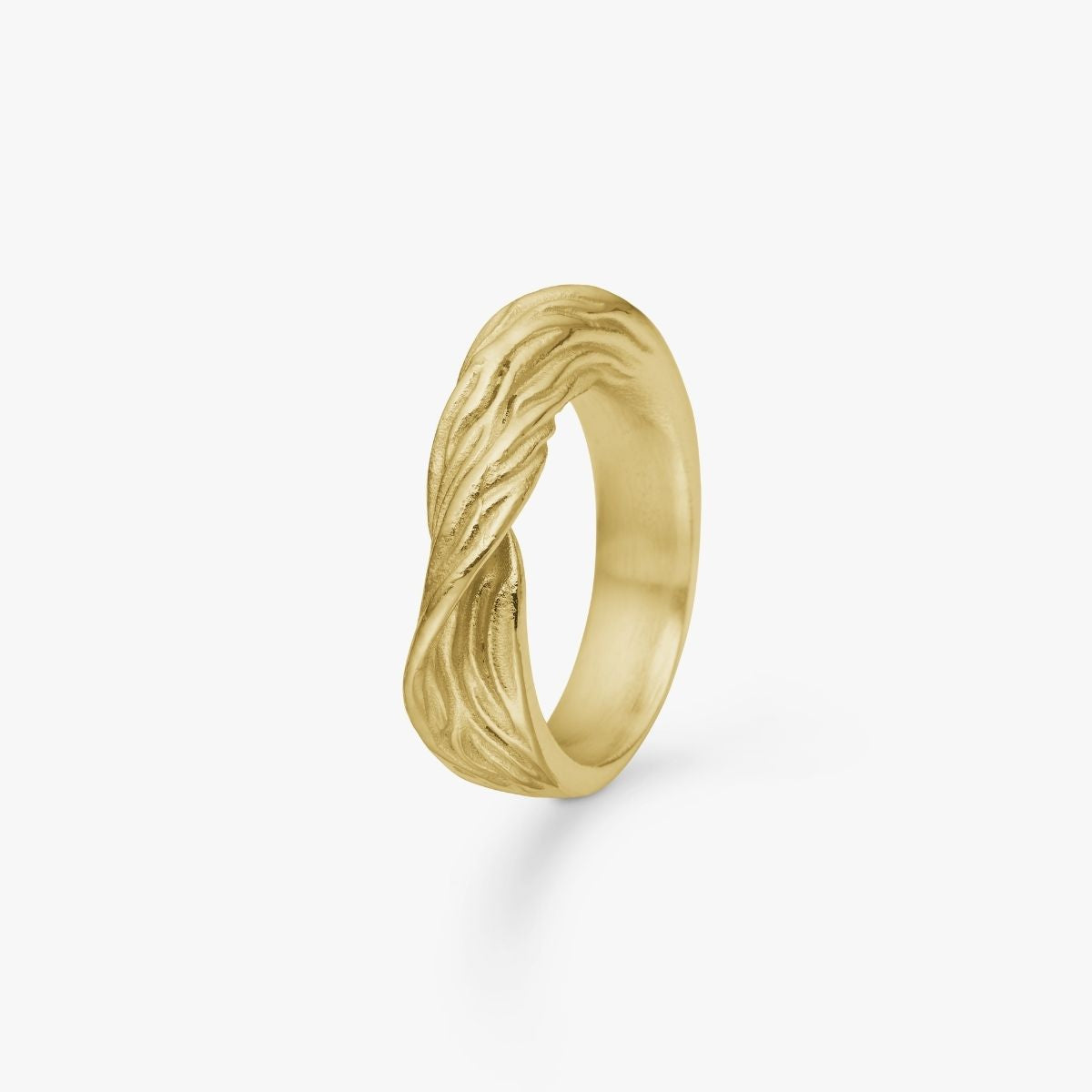 Wind Loop Ring 18K Guldbelagt