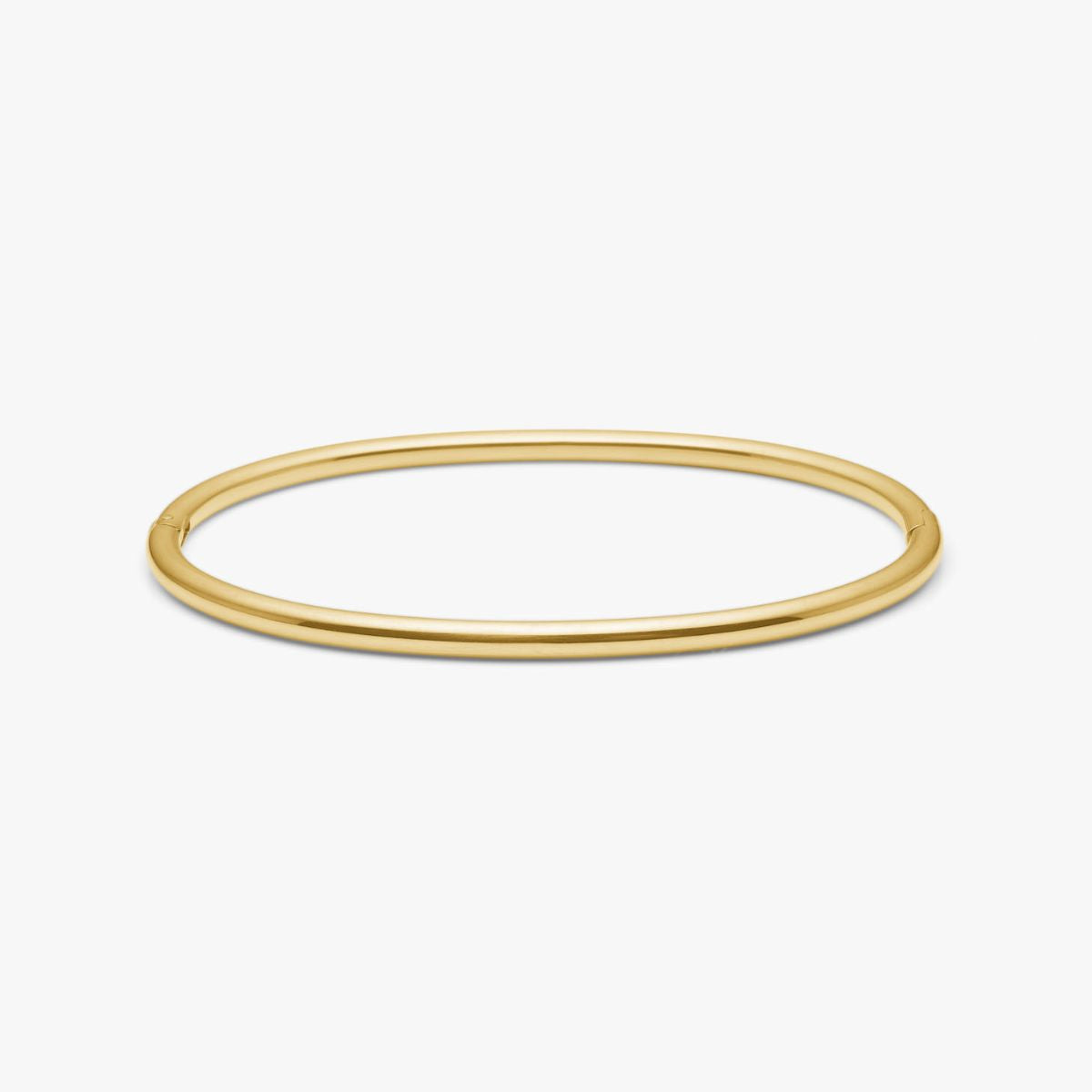 Oval Dome Bangle Silver