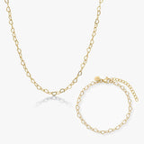 Heart Eternity Sæt 18K Guldbelagt