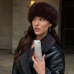 Krystal Band Ring 18K Guldbelagt 6mm