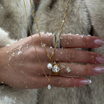 Classic Perle Vedhæng 7mm 18K Guldbelagt