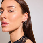 Classic Twist Creole Silver 10mm