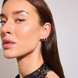 Classic Twist Creole Silver 10mm