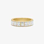Eternity Krystal Ring 18K Guldbelagt