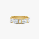 Eternity Krystal Ring 18K Guldbelagt