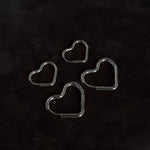 Heart Classic Creoler Sølvfarvet Lille