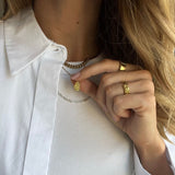 CKJ23 Scoria Organic Olivione Necklace [LIMITED EDITION]