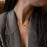 Mini Heart Halskæde 18K Guldbelagt