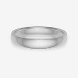 Classic Band Ring Sølvfarvet 4mm