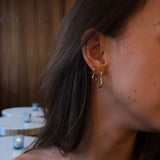 Heart Classic Creoler 18K Guldbelagt Lille