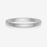 Classic Band Ring Sølvfarvet 2mm