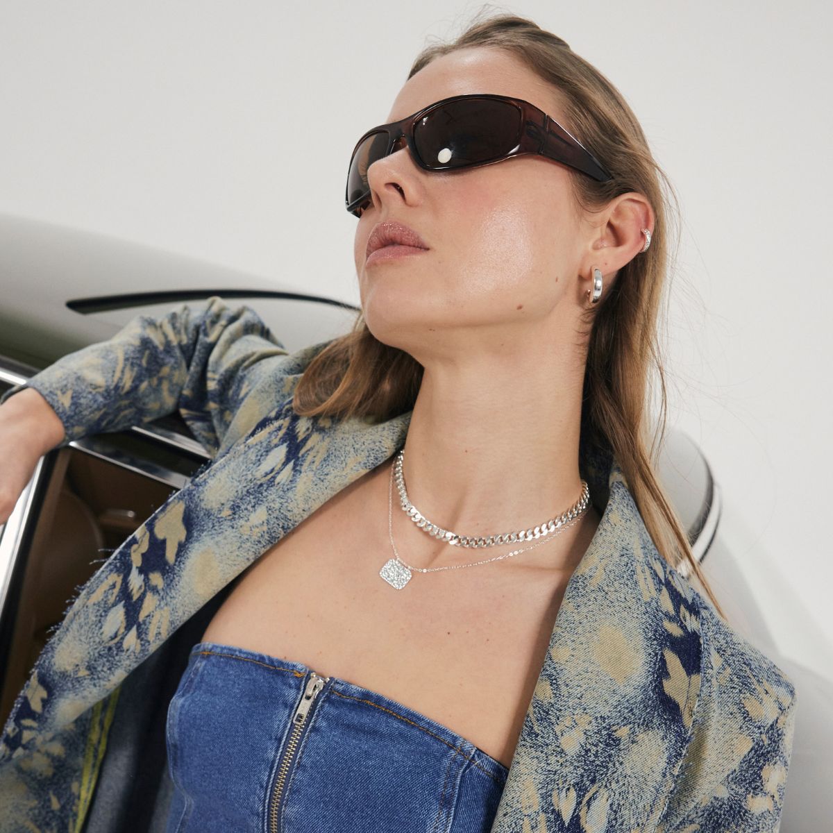 Camilla Krøyer Jewellery Scoria Horizon Halskæde 925S Sølvbelagt [LIMITED EDITION]