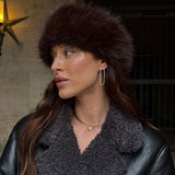 Hollow Tennis Krystal Øreringe 18K Guldbelagt