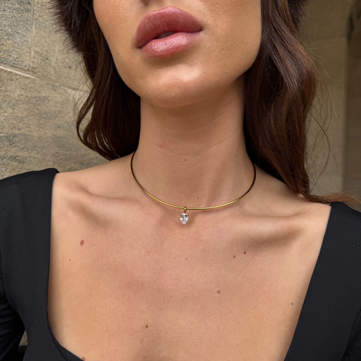 Classic Krystal Creoler 18K Guldbelagt 12mm