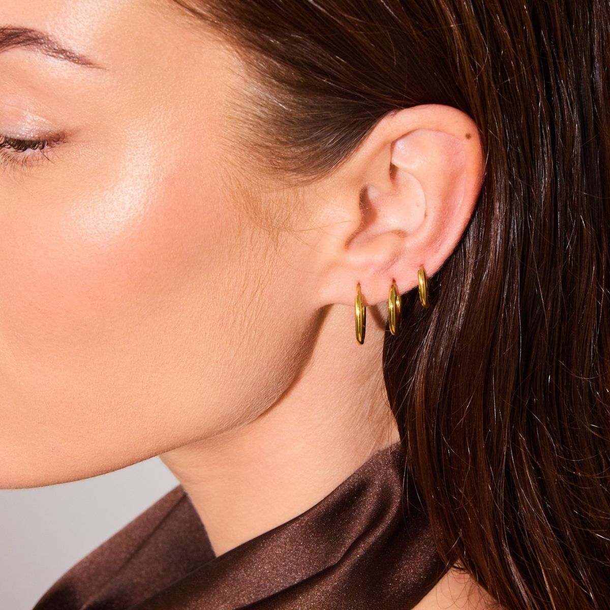 Classic Creole 18K Gold Plated 14mm