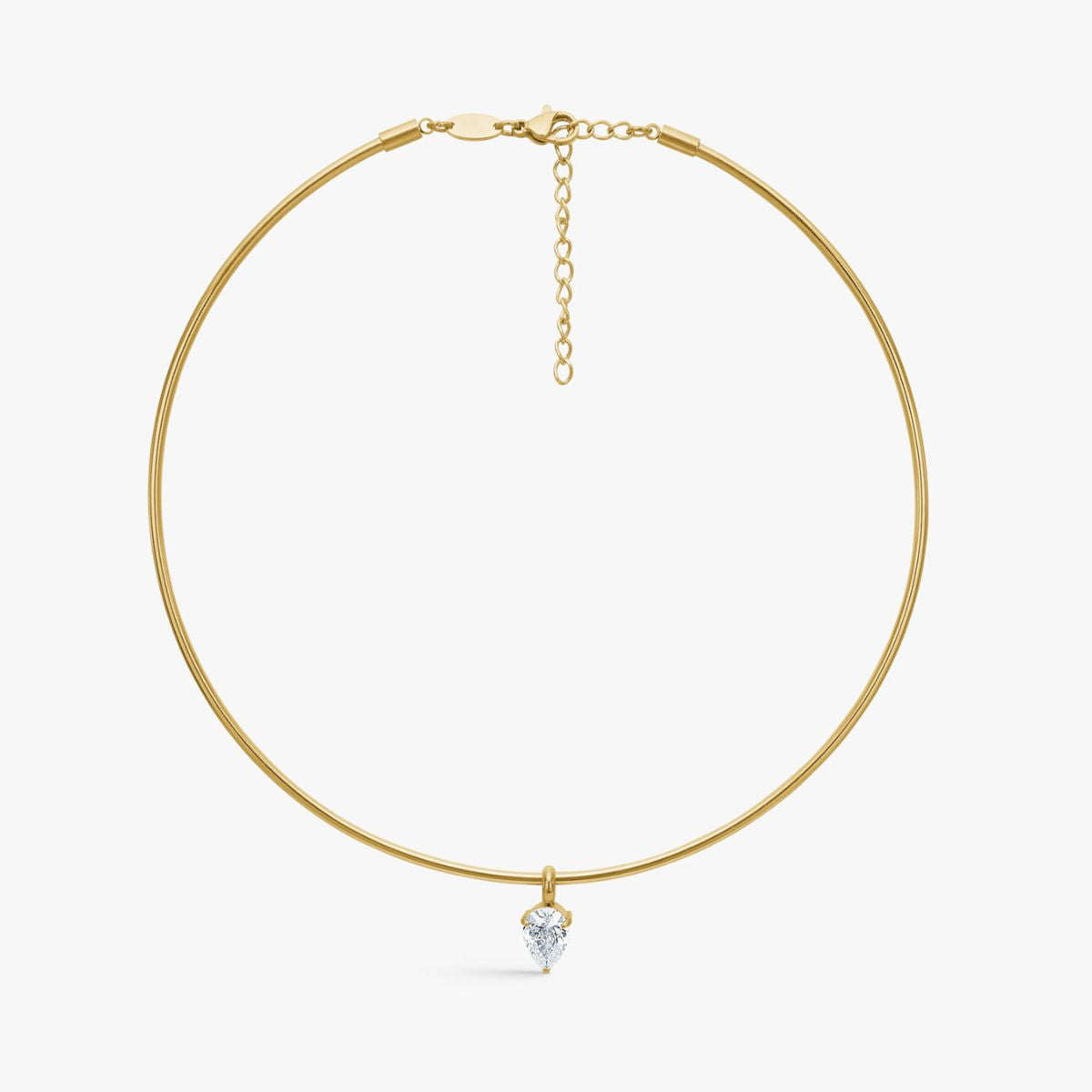 Classic Krystal Creoler 18K Guldbelagt 12mm