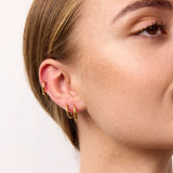 Camilla Krøyer Jewellery Classic Creoler 18K Guldbelagt 10mm som sæt