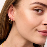 Camilla Krøyer Jewellery Classic Creoler 18K Guldbelagt 16mm sæt