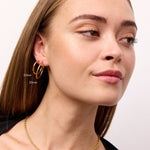 Camilla Krøyer Jewellery Classic Creoler 18K Guldbelagt 20mm og 25mm