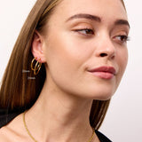 Camilla Krøyer Jewellery Classic Creoler 18K Guldbelagt 20mm og 25mm