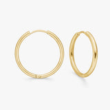 Camilla Krøyer Jewellery Classic Creoler 18K Guldbelagt 25mm 