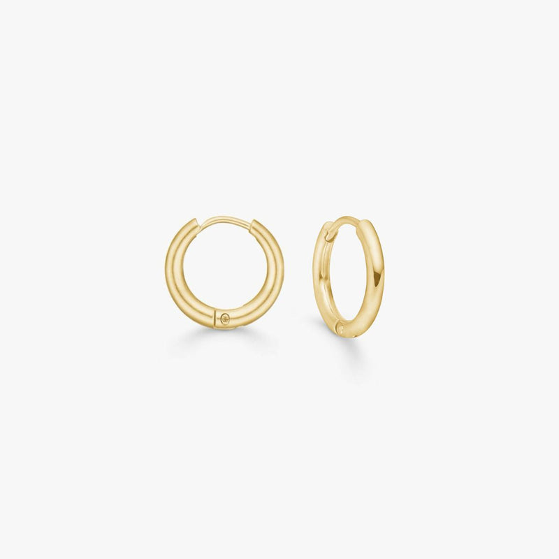 Classic Creoler 18K Guldbelagt Helix 6mm