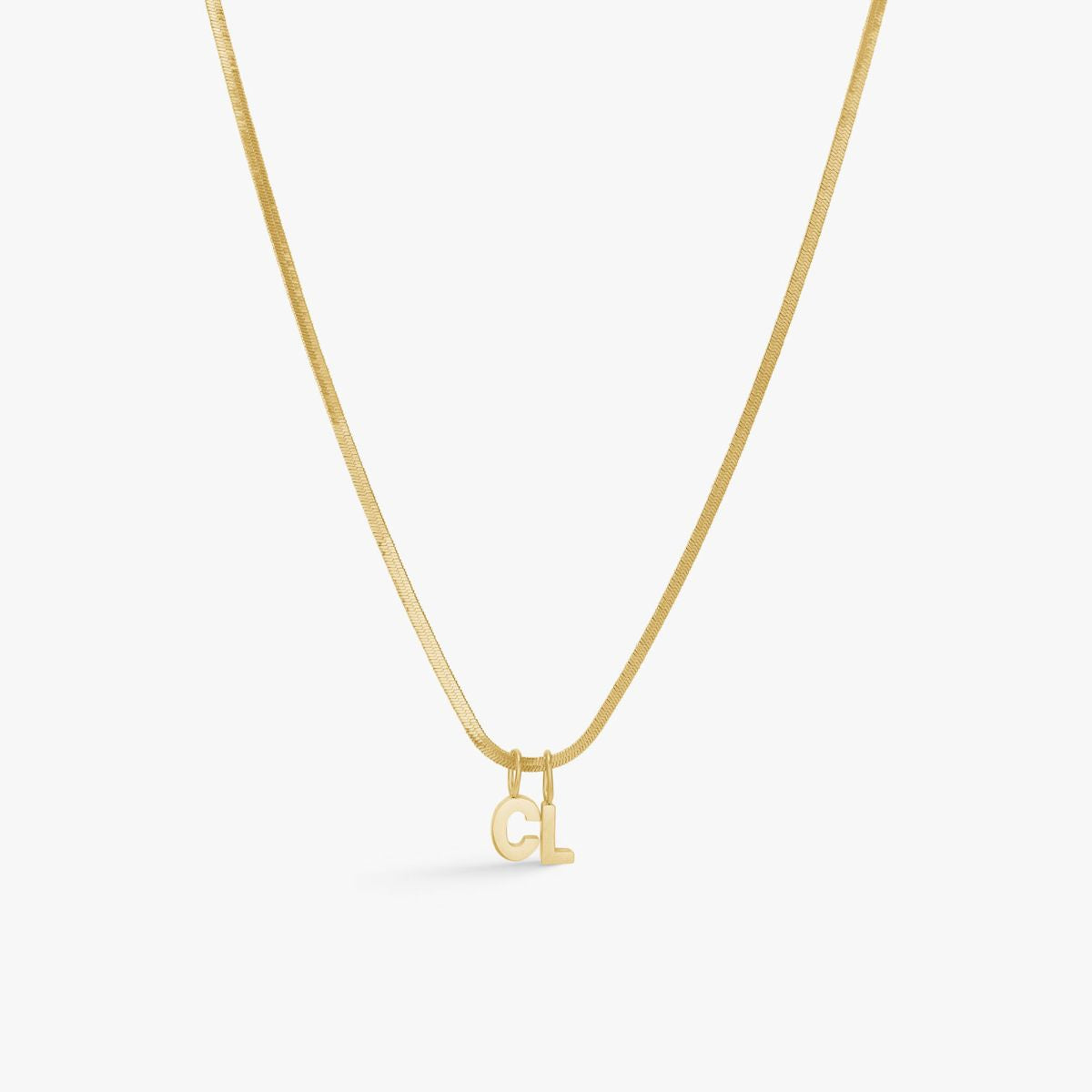 Flad Slangekæde 18K Guldbelagt 2mm Camilla Kroeyer Jewellery 15