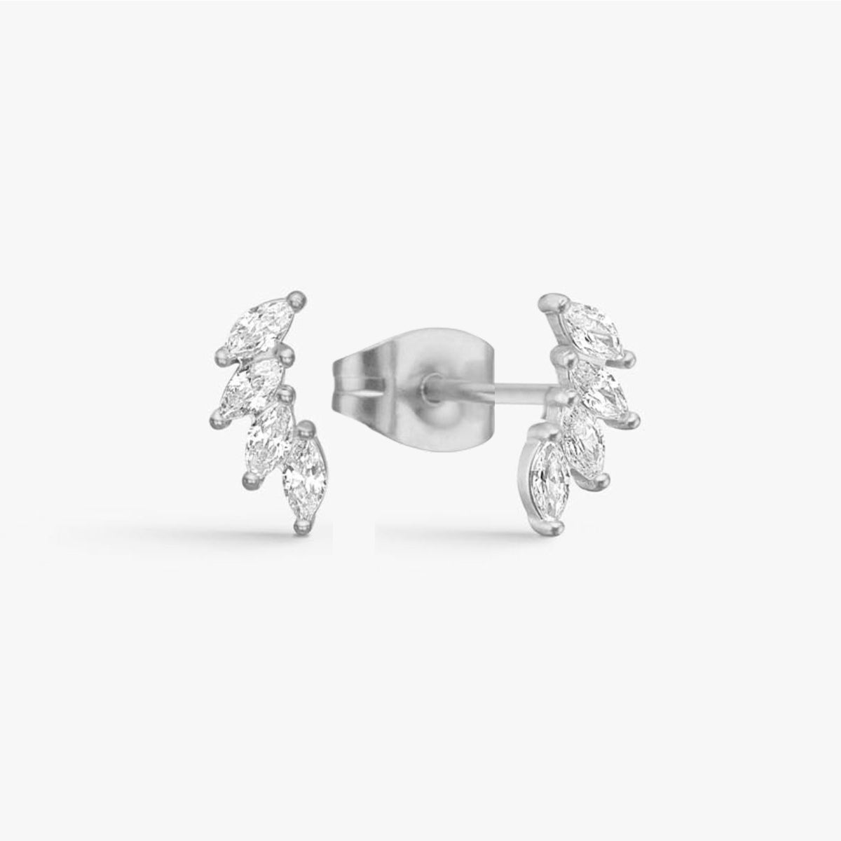 Teardrop Krystal Choker 18K Guldbelagt