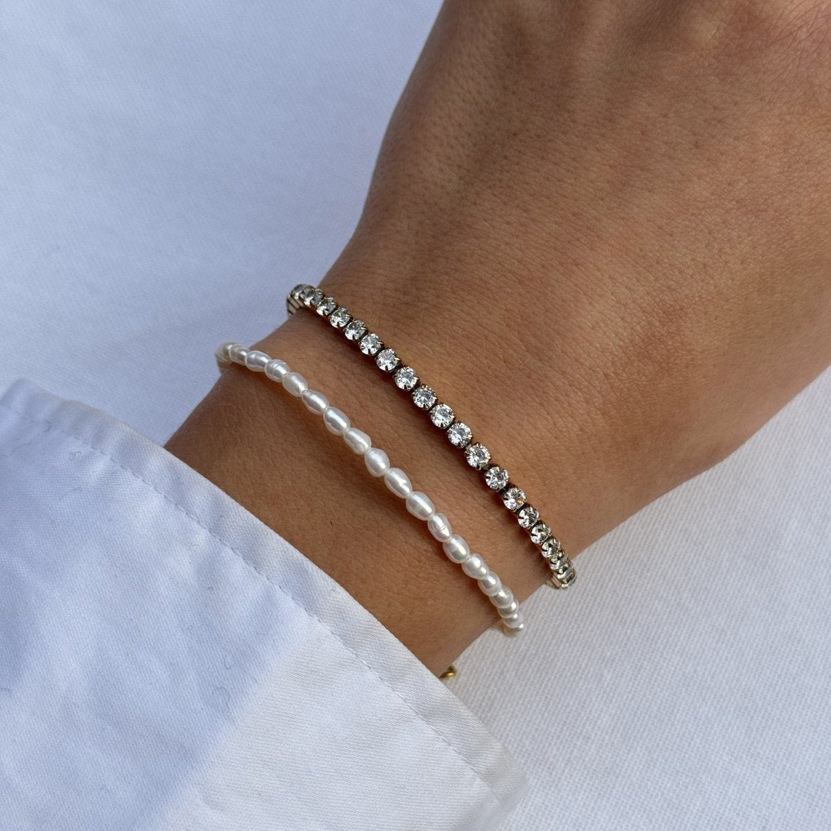 Classic Perle Armbånd 3mm