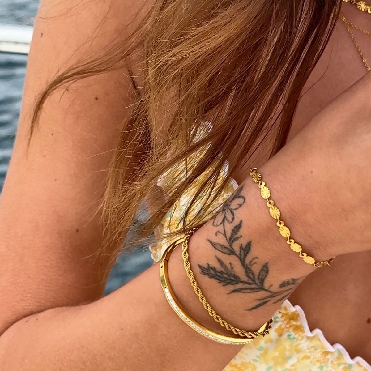 Sun Kiss Armbånd 18K Guldbelagt Camilla Krøyer Jewellery