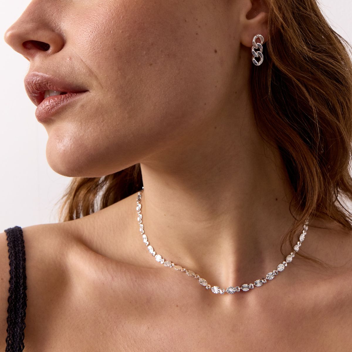 Sun Kiss Choker 925S Sølvbelagt Camilla Krøyer Jewellery