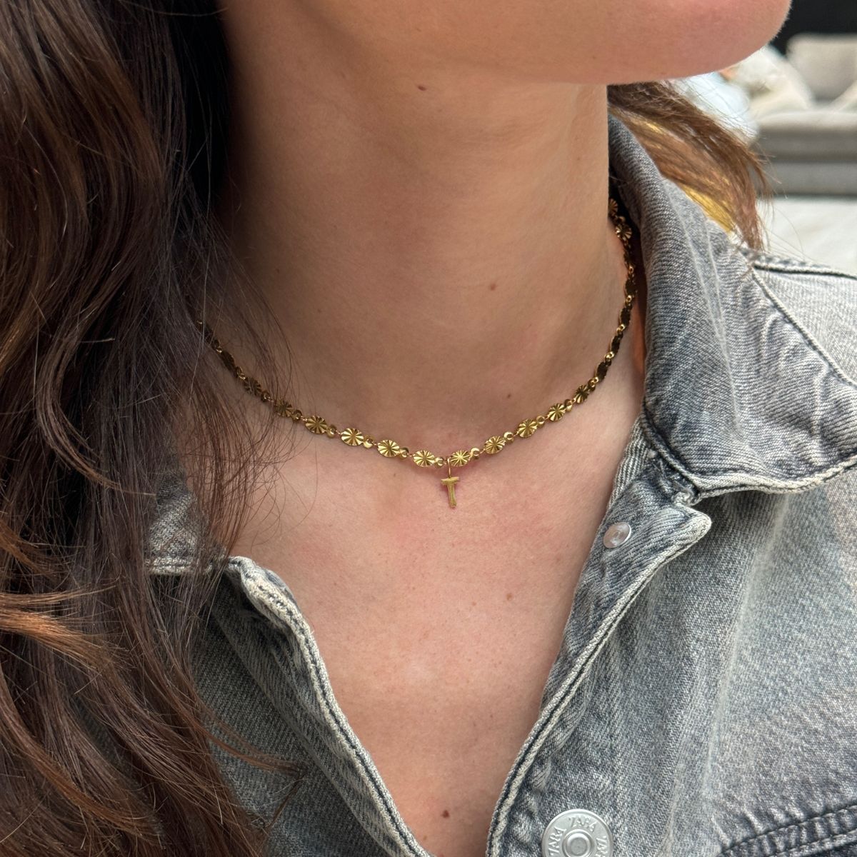 Sun Kiss Choker 18k guldbelage Camilla Krøyer Jewellery