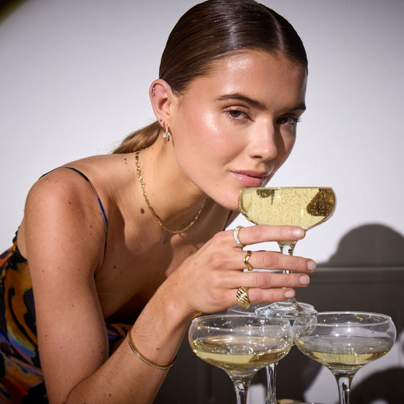 Sun Kiss Choker 18K Guldbelagt Camilla Krøyer Jewellery