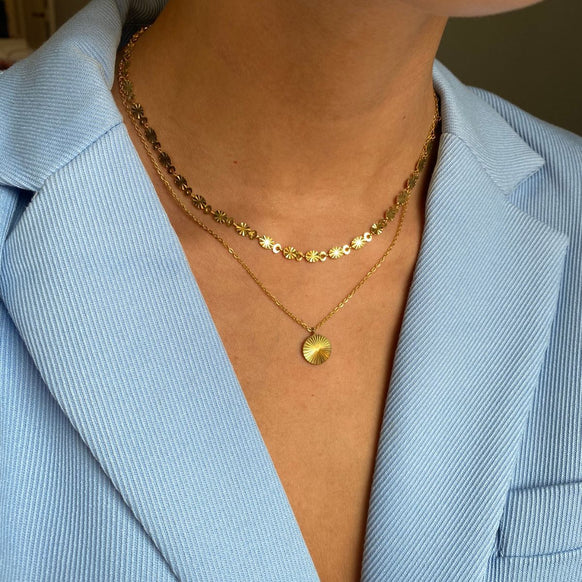 Sun Kiss Choker 18K Guldbelagt Camilla Krøyer Jewellery