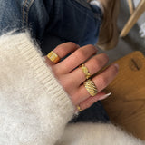 Sun Kiss Eternity Ring 18K Guldbelagt 7mm Camilla Krøyer Jewellery