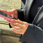 Sun Kiss Eternity Ring 18K Guldbelagt 7mm Camilla Krøyer Jewellery