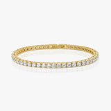 Tennis Luxe Armbånd 18K Guldbelagt 3mm