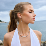 Tennis Luxe Icon Halskæde Sølvfarvet