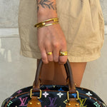 Sun Kiss Eternity Ring 18K Guldbelagt 7mm Camilla Krøyer Jewellery