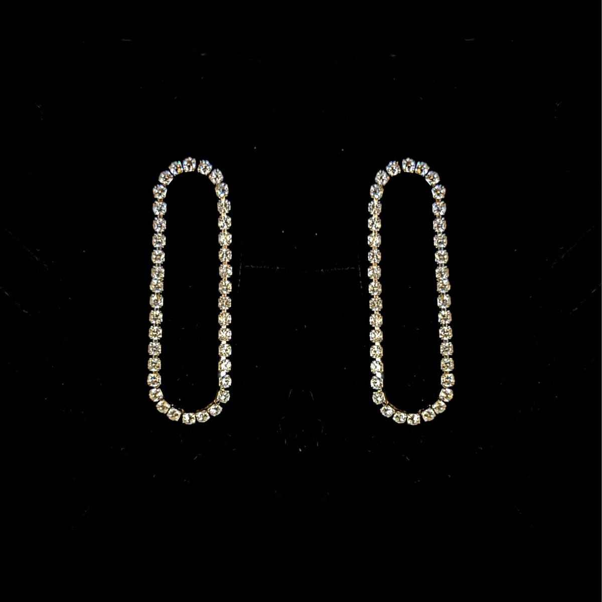 Armor Faceted Pearl Earrings 18K Gold Plated 7mm 