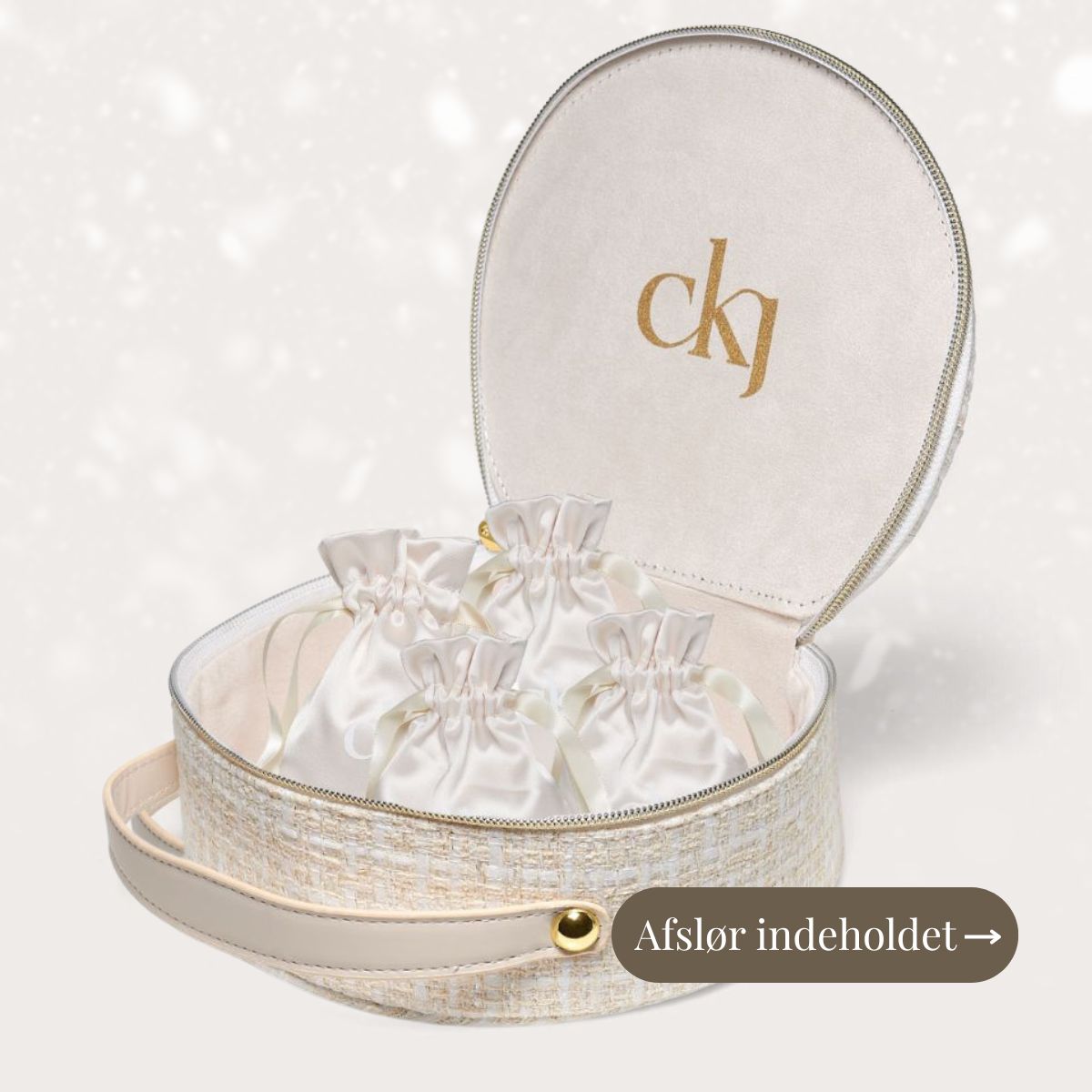 Ovale Hoops Sølvfarvet 20mm Lille