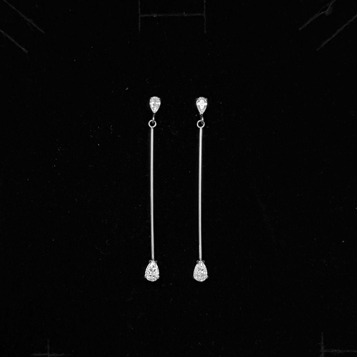 Armor Faceted Pearl Earrings 18K Gold Plated 7mm 