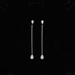 Armor Faceted Pearl Earrings 18K Gold Plated 7mm 