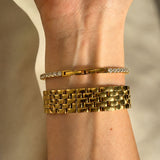Tennis Luxe Extender/forlænger 18K Guldbelagt
