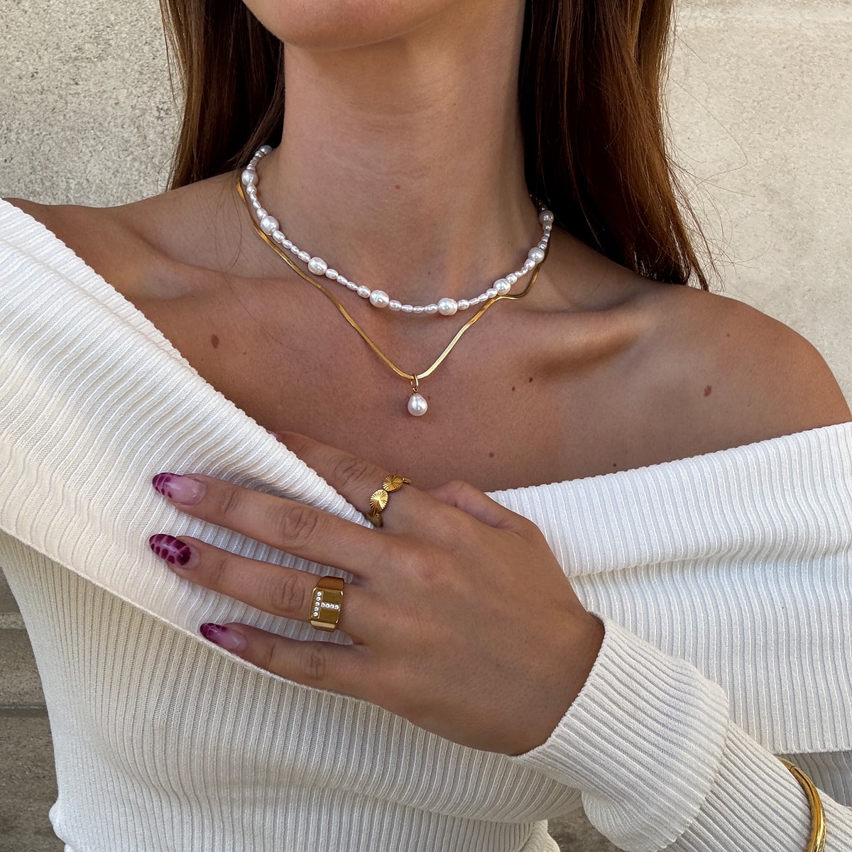 Harmony perle halskaede