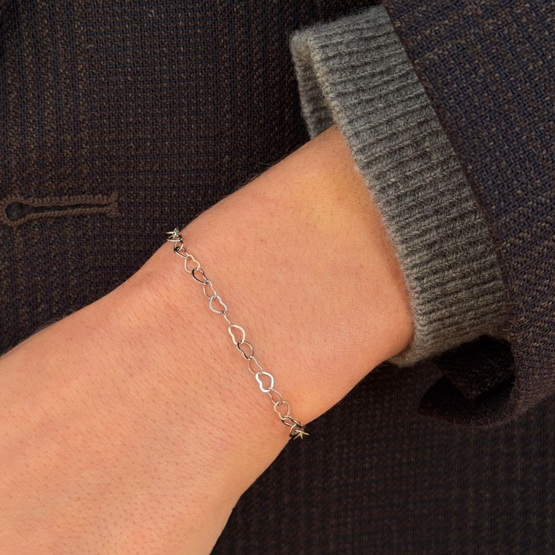 Heart Eternity Armbånd Sølvfarvet