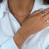 Heart Eternity Armbånd Sølvfarvet