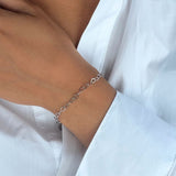 Heart Eternity Armbånd Sølvfarvet